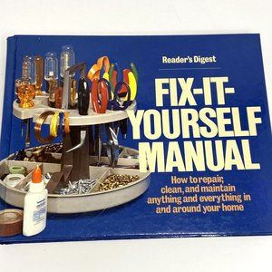 1978 Vintage Reader's Digest Fix-It-Yourself Manual Repair, Clean, Maintain Book